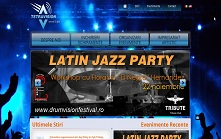 Creare site de prezentare firma impresariat artistic Tetra Vision