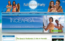 Creare site agentie de turism Full Moon Travel