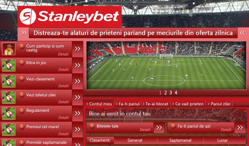 Dezvoltare aplicatie Facebook Stanleybet