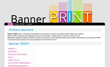Web design website printare bannere