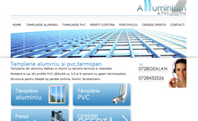 Site de prezentare firma tamplarie pvc si alluminiu