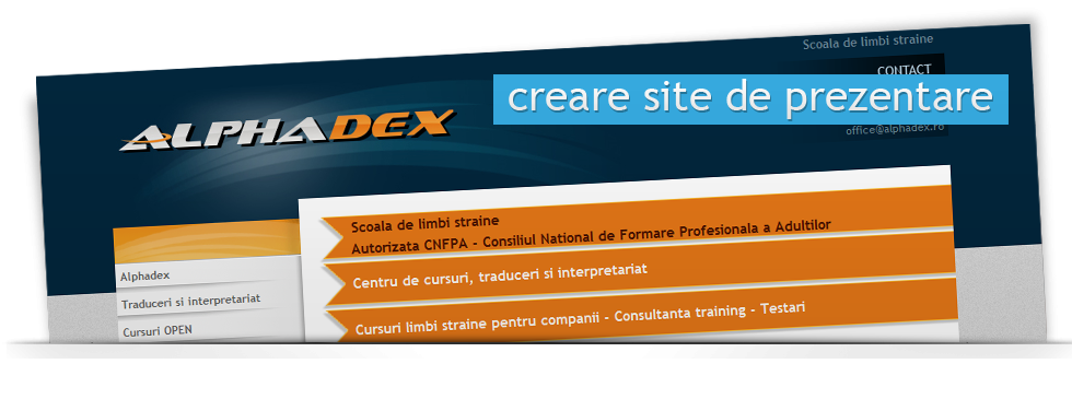 Creare site de prezentare