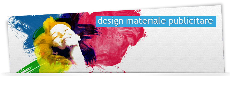 Design materiale publicitare