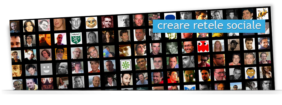 Creare retele sociale